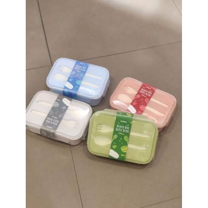 MINISO BENTO BOX LARGE CAPACITY 1200ml