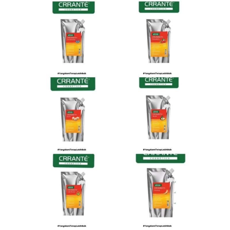 Crrante Creambath kemasan Refill 1kg - Perawatan Rambut dari Crrante