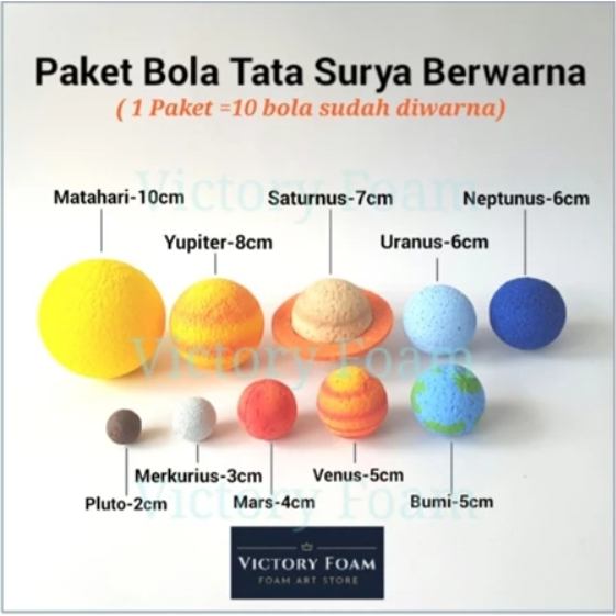 [LARIS] Paket Bola Tata Surya Besar Berwarna