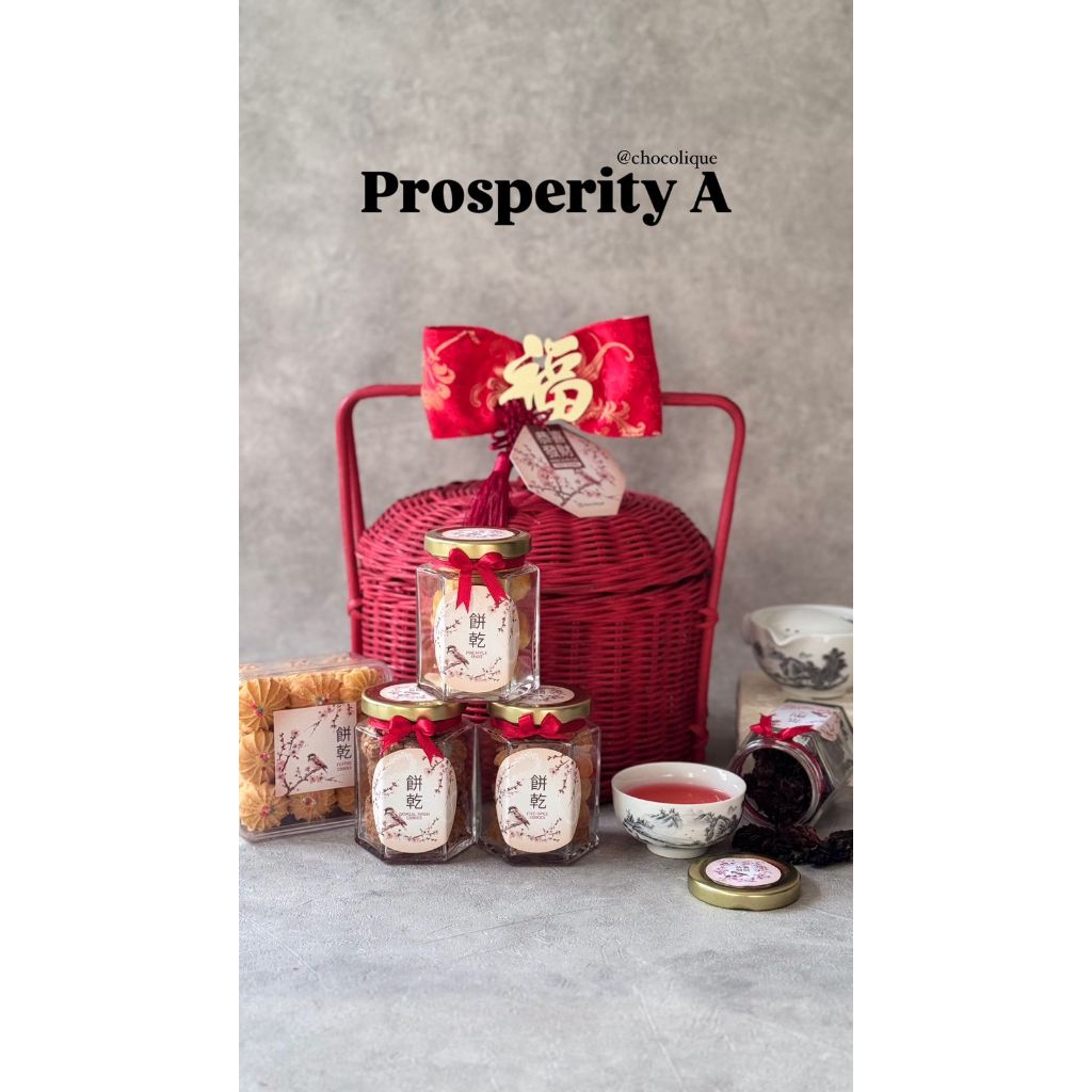 

Prosperity A Hampers Imlek / CNY Gift / Kue Sincia
