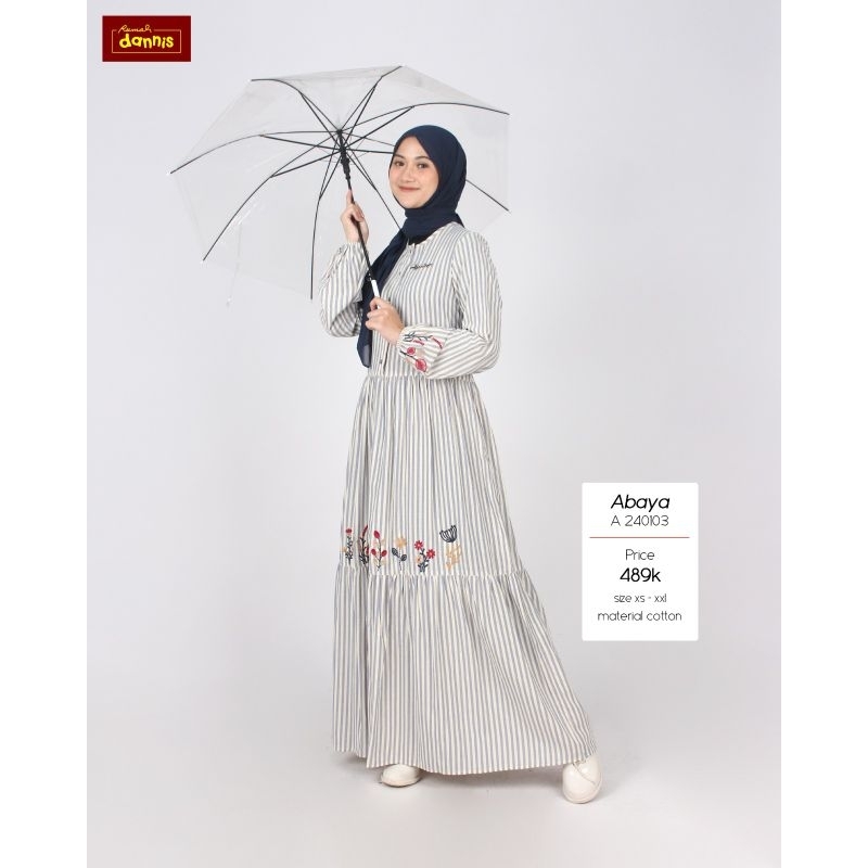 ABAYA DANNIS REGULER || ABAYA DANNIS DEWASA