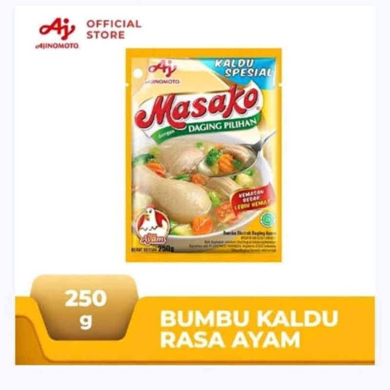 

Masako Bumbu Kaldu Ayam 250gr