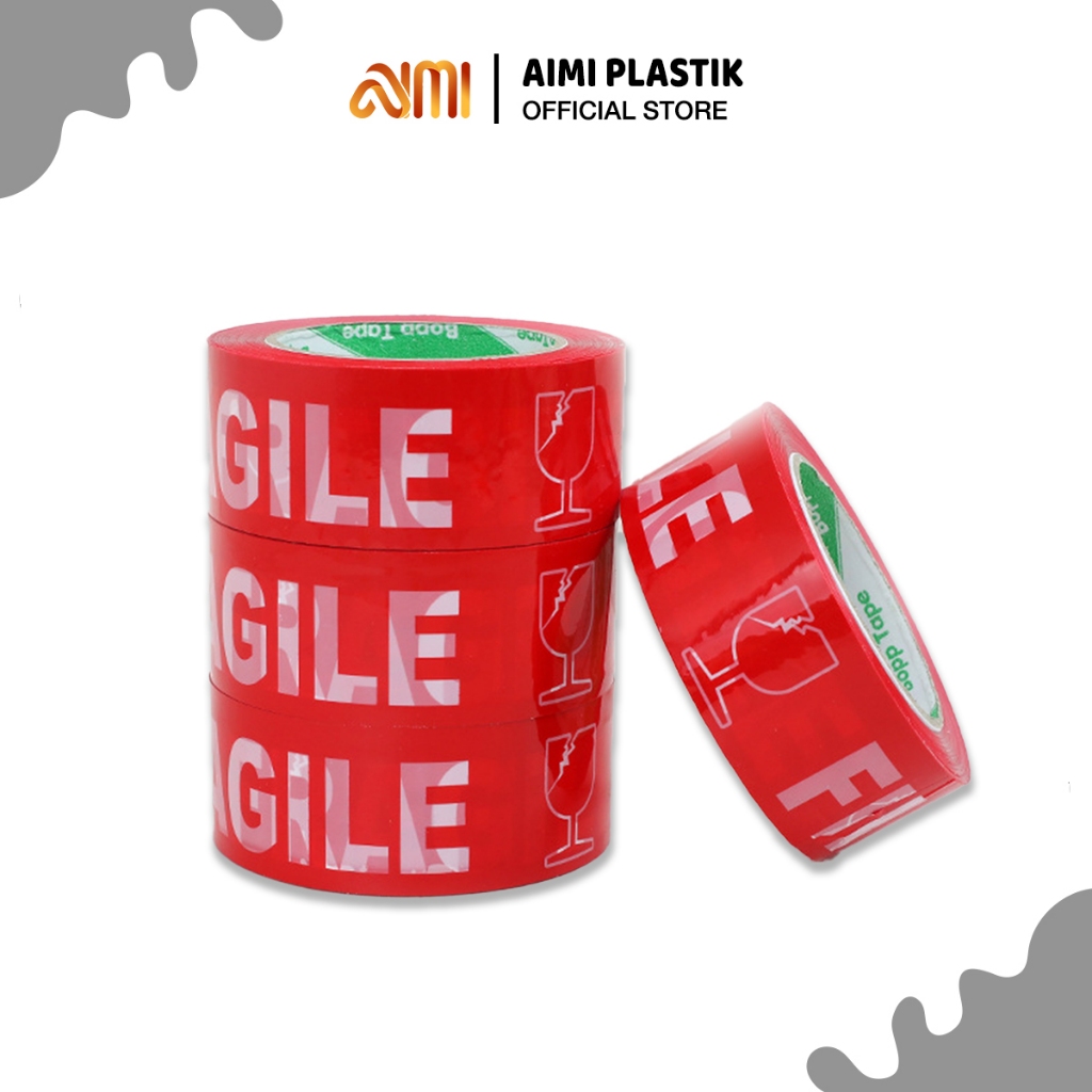 

Aimiplastik Lakban Fragile 48X90Y Seven Star 1Dus Isi 72Pcs Jangan Dibanting dan Video Unboxing