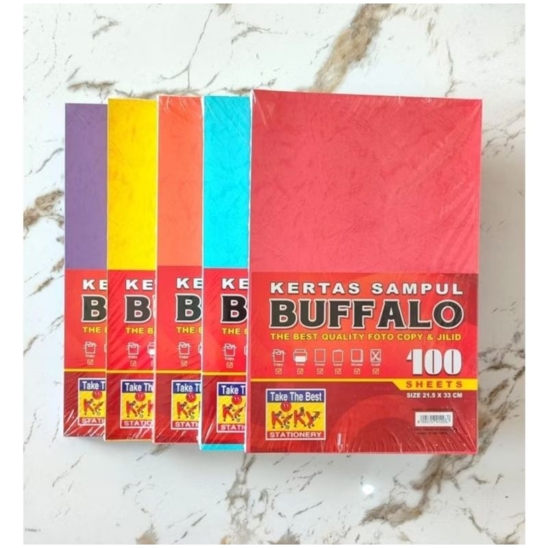 

Kiky Kertas Buffalo Folio - Kertas Jilid Folio