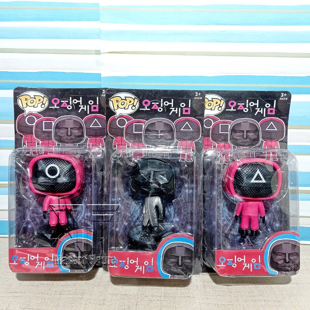 Action Figure Squid Game Mainan SquidGame The Front Man