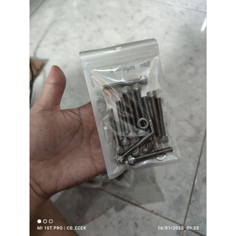 baut krengkes bak kanan kiri baut kopling tiger Gl megapro cb