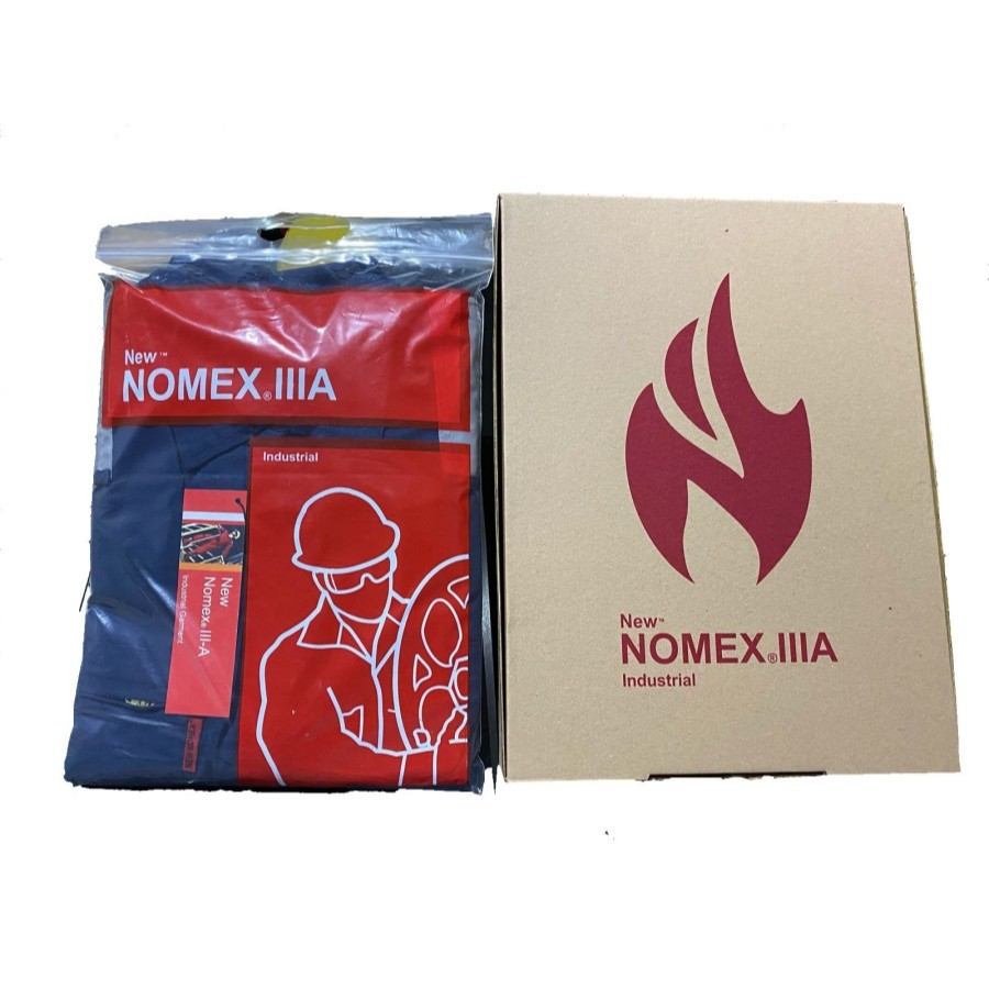 BERSERTIFIKAT Wearpack Coverall NEW NOMEX IIIA ARAMID - Anti Api/Bara Bersertifikat