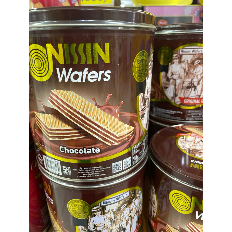 

Nissin Wafer Cokelat 570g / 180g