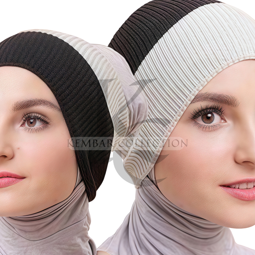 Ciput Rajut Bandana Premium 2 Warna||Ciput Rajut Premium