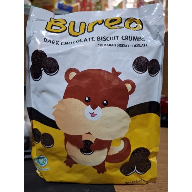 

BUREO[Dark chocolate biscuit crumbs] Remahan biskuit cokelat 1KG