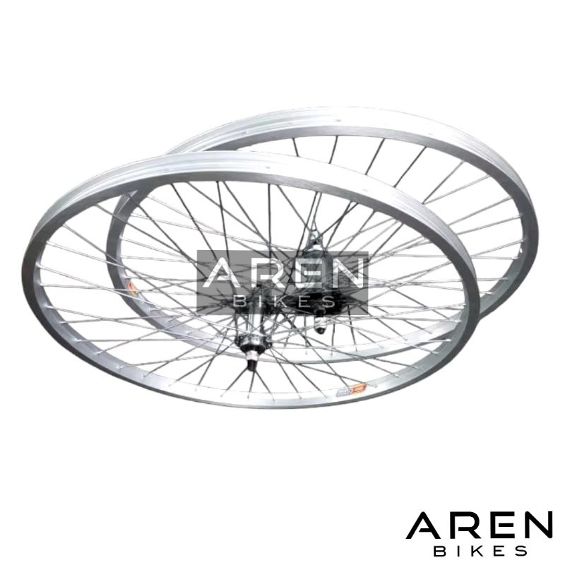 WHEELSET SEPEDA 26 ARAYA VP21 TORPEDO RODA VELG RIM HUB JARI ALLOY LUBANG 36 MTB FEDERAL 26" INCH VP
