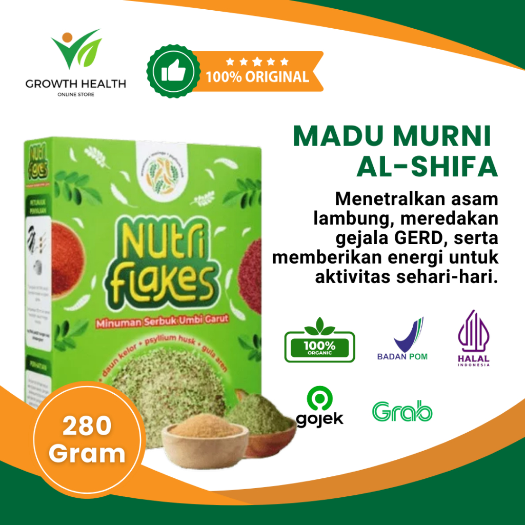 

Bny31 Nutriflakes Sereal Ampuh Untuk Asam Lambung 1 Box