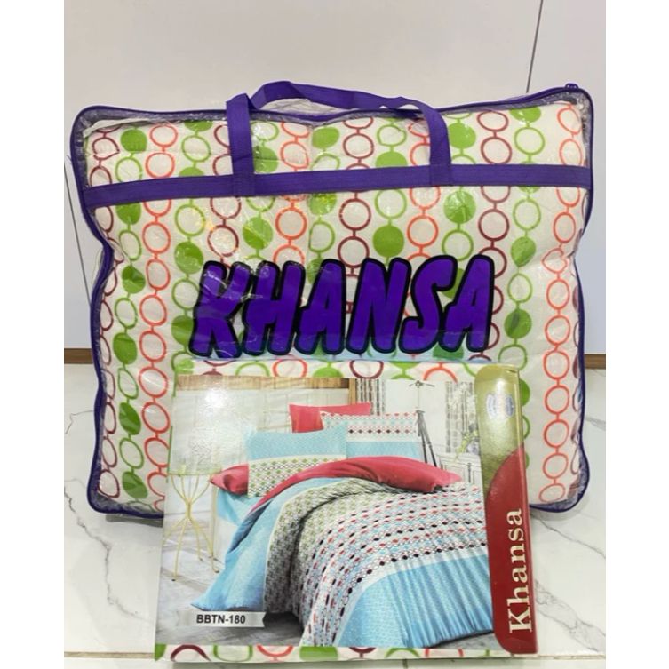 Bedcover Khansa / Khansa Exclusive Bedcover 180x200 King  4.5  19 penilaian 39 Sold