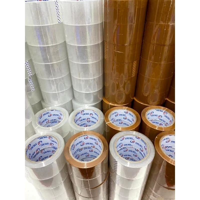 

(Harga Grosir) Lakban 2" Inch Cokelat Bening 48mm x 100yard Kwalitas Nachi