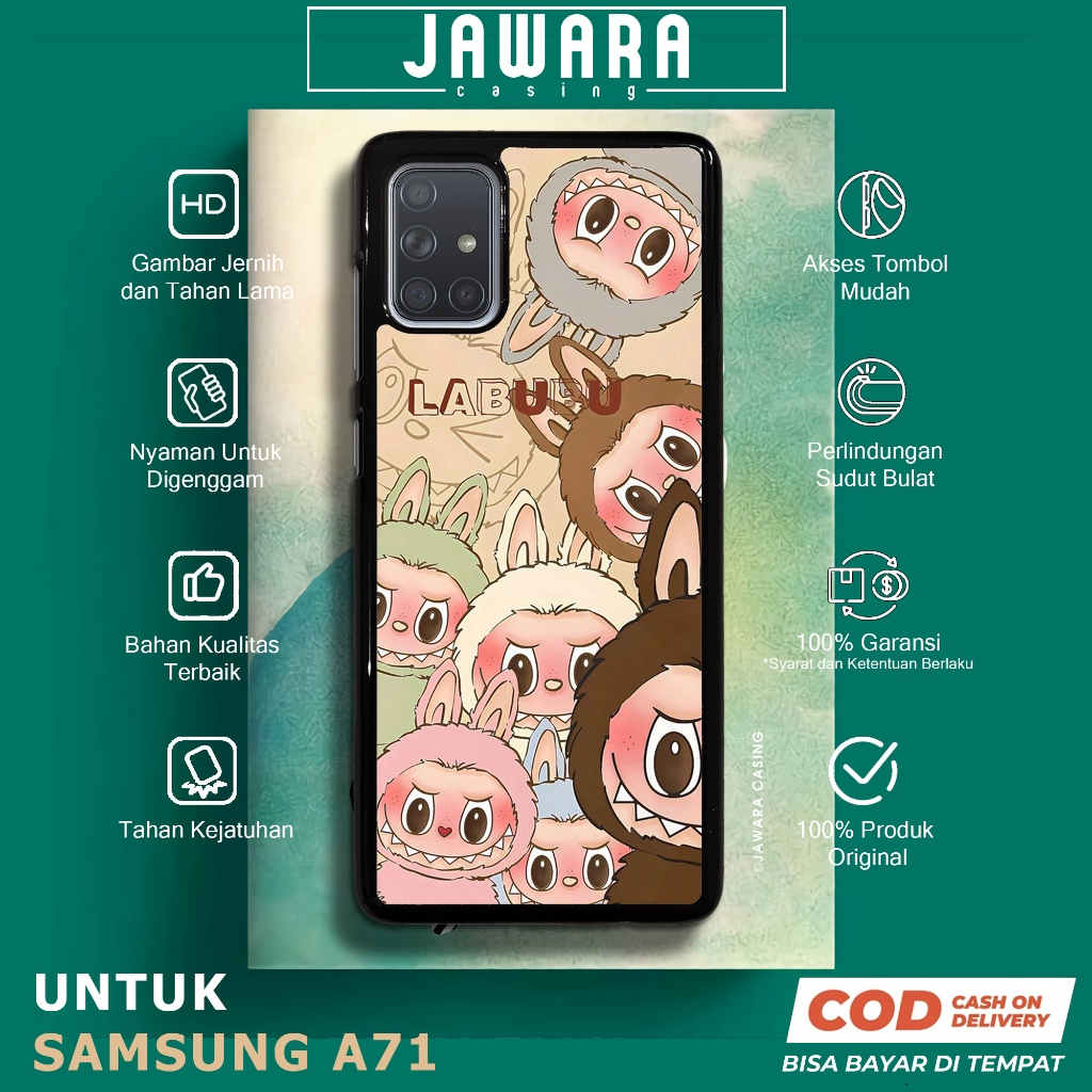 Case Samsung A71 Casing Samsung A71 [LBBU] Premium Case Glossy Case Hp Samsung Jawara Casing Hp Sams
