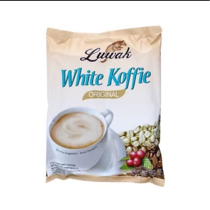 

Luwak White Coffe Original Isi 10 Saset (25G)