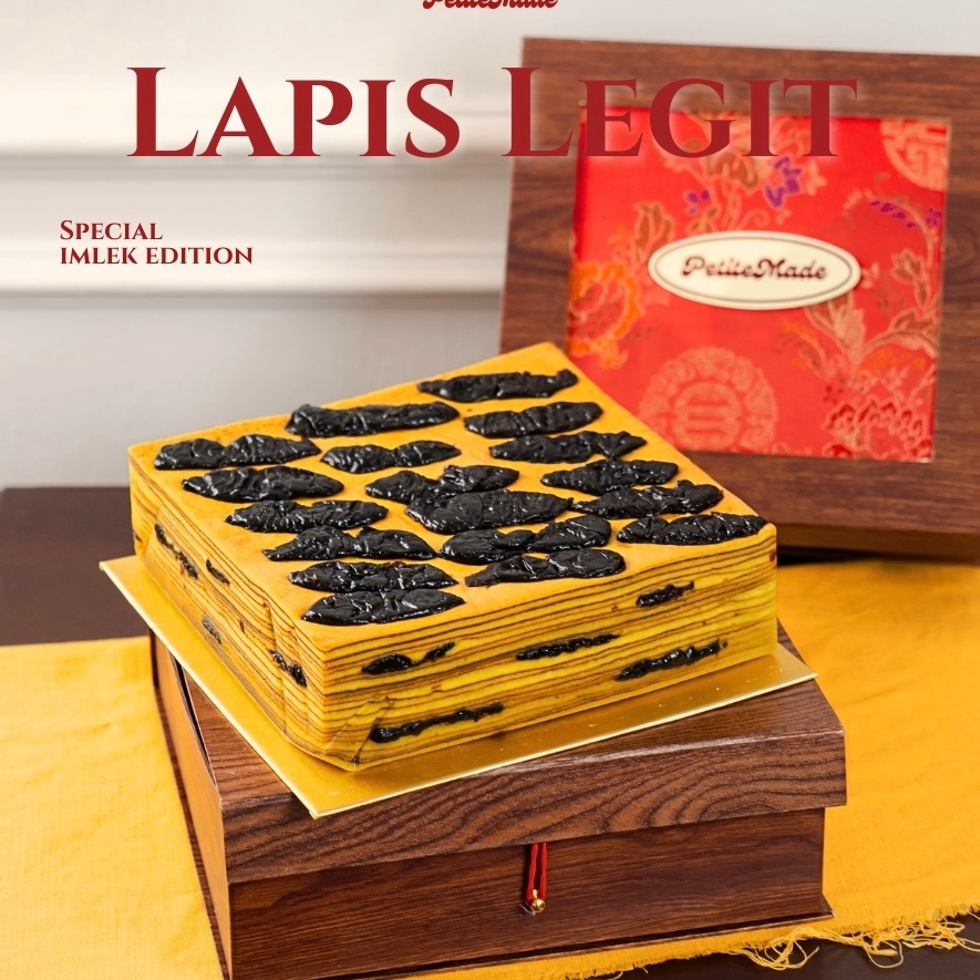 

Lapis Legit Wisman Imlek (VACUM) - Hampers Lapis legit Chinese New Year Imlek 2025