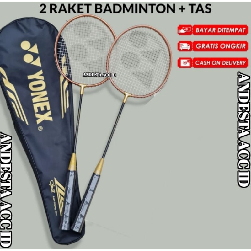 BEST SALE 2 RAKET CARBONEX 9 SP BULU TANGKIS ANAK - RAKET BADMINTON ANAK - RAKET PEMULA OLAHRAGA