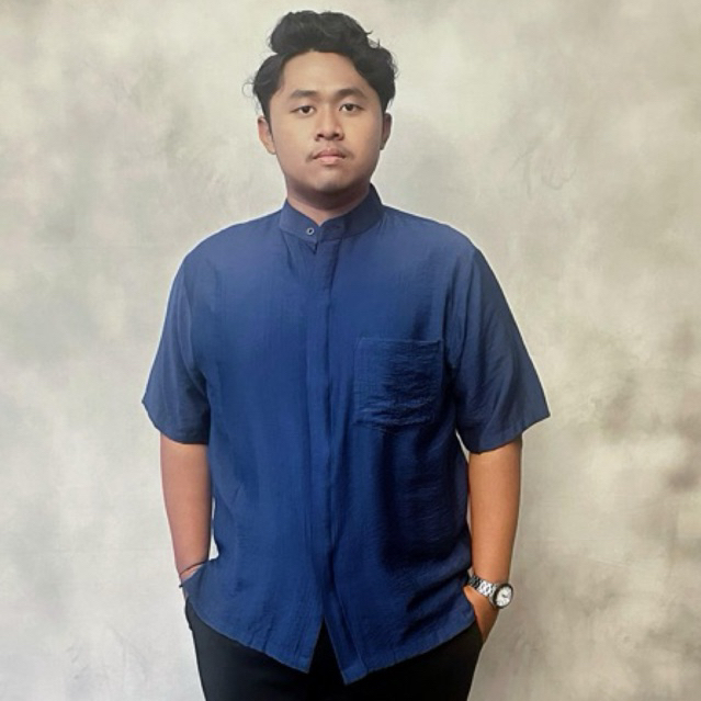 Fiorellya by dwee - Koko Linen - Linen Shirt - Kemeja Linen Pria - Kemeja Pria - Baju Koko Pria - Ko