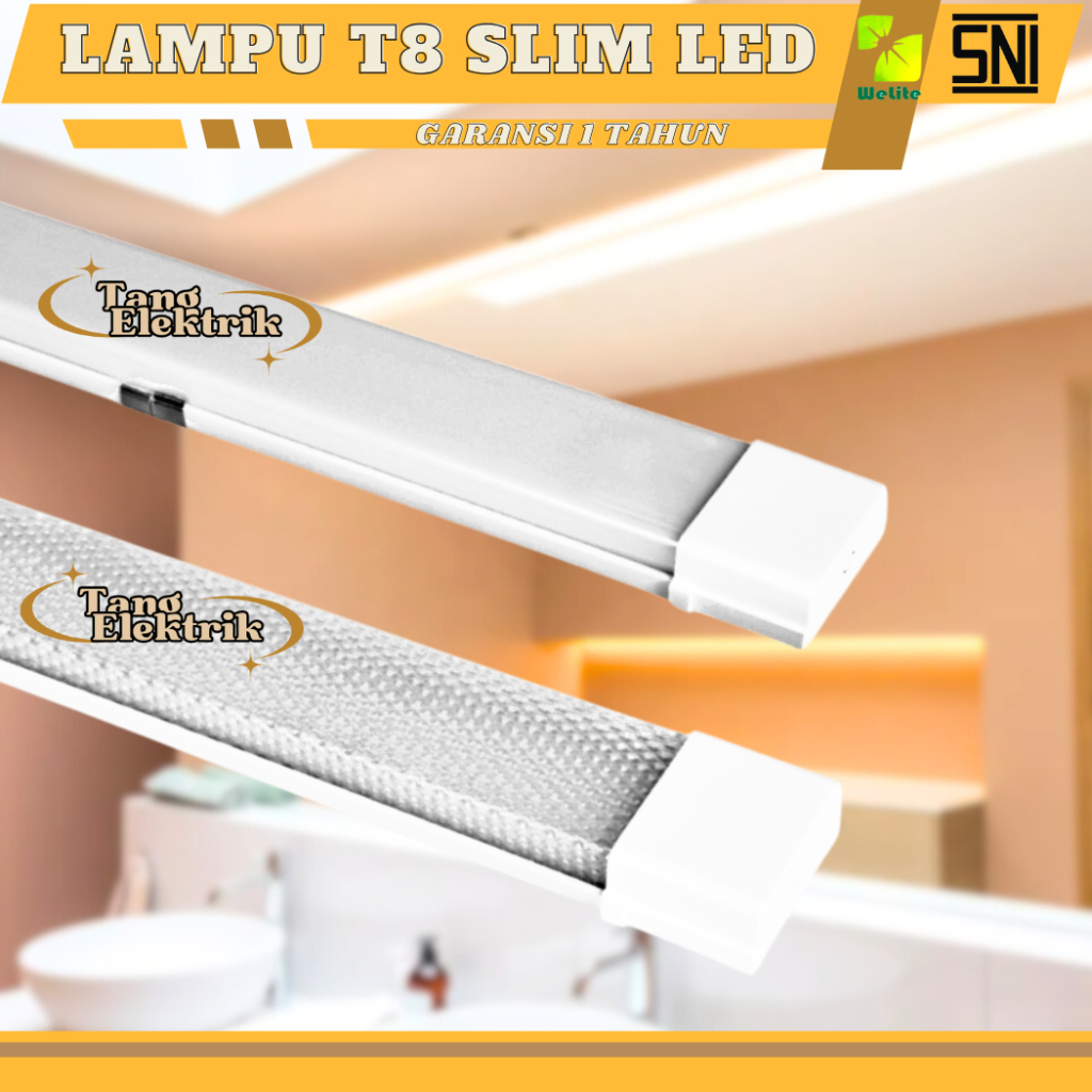 Lampu TL Slim Tube Light T8 LED 30W-60cm 60W-120cm