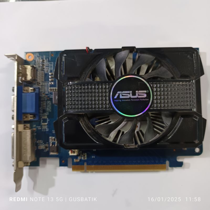 vga card pci express 2gb ddr3 128bit Asus GT420 GT 420 vga pcie bekas scond original
