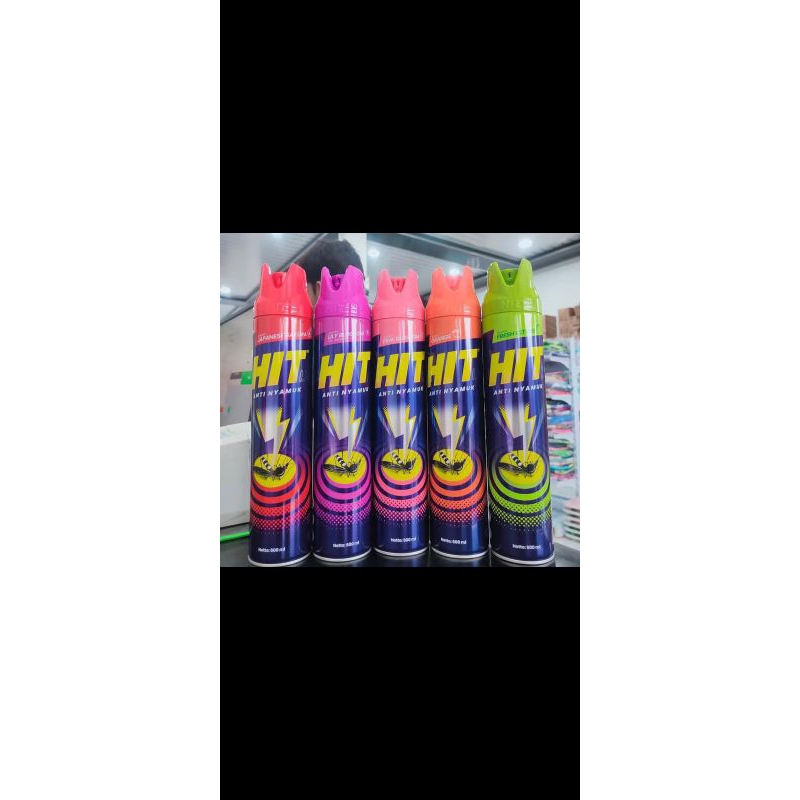 Hit anti nyamuk spray 600 ml / hit nyamuk 600 ml