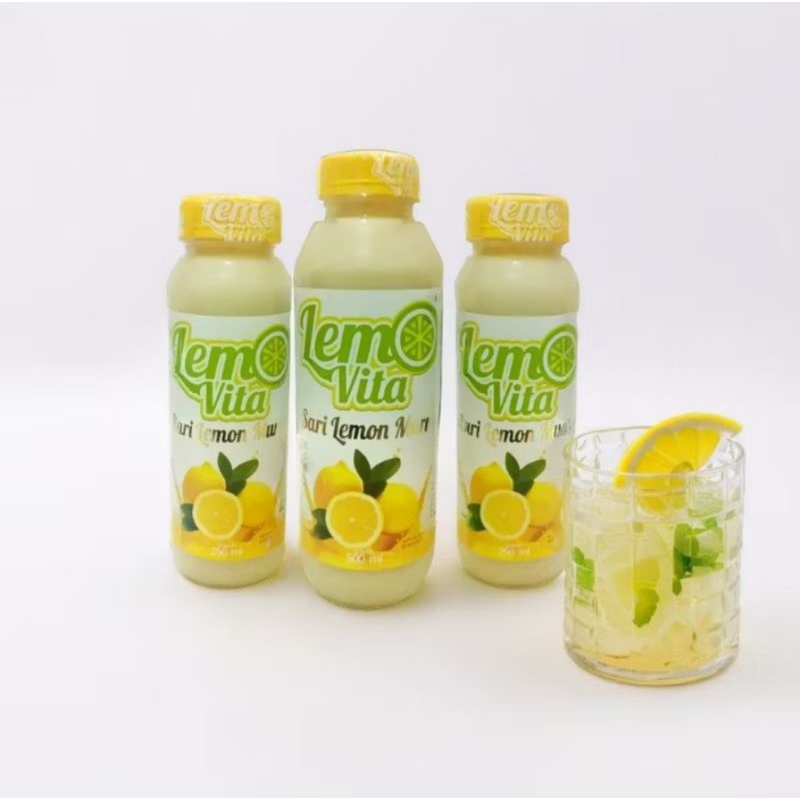 

LEMONVITA || SARI LEMON ASLI || KEMASAN 250 ML