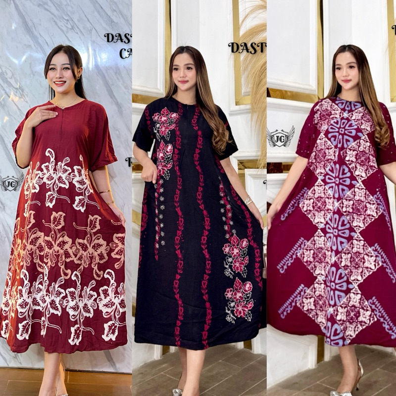 Daster jumbo/Rayon/Malaman/Asli Batik Pekalongan/daster cantik busui pekalongan