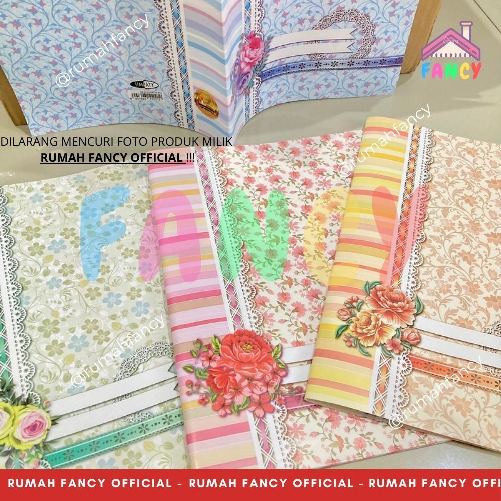 

[1PAK] ISI 20 LEMBAR Sampul Buku BOXY PATTERN SIMPATY Motif Bunga Pastel Butterfly TEBAL PREMIUM