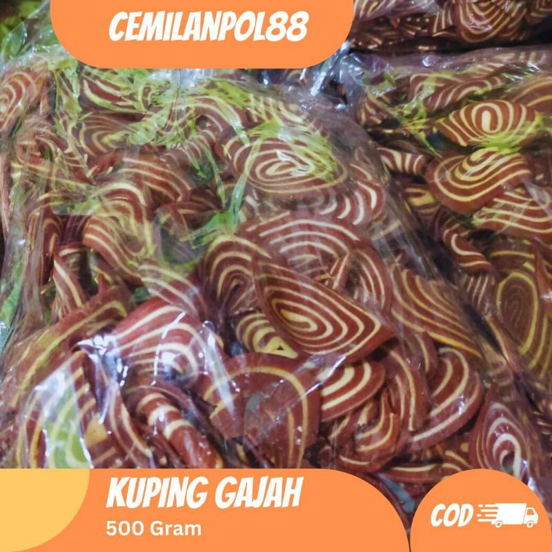 

KUPING GAJAH 500 GRAM | CEMILAN RENYAH GURIH DAN MANIS | CEMILANPOL88