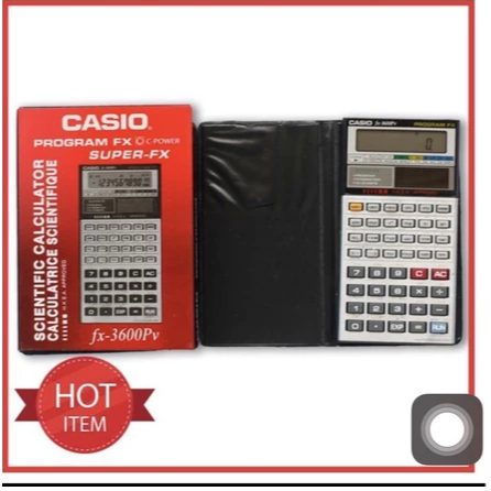 

Terlaris kalkulator scientific casio Fx 3600pv