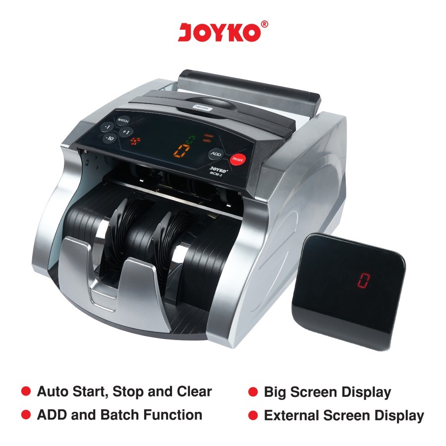 

Money Counter Machine Mesin Penghitung Uang Joyko MCM-2