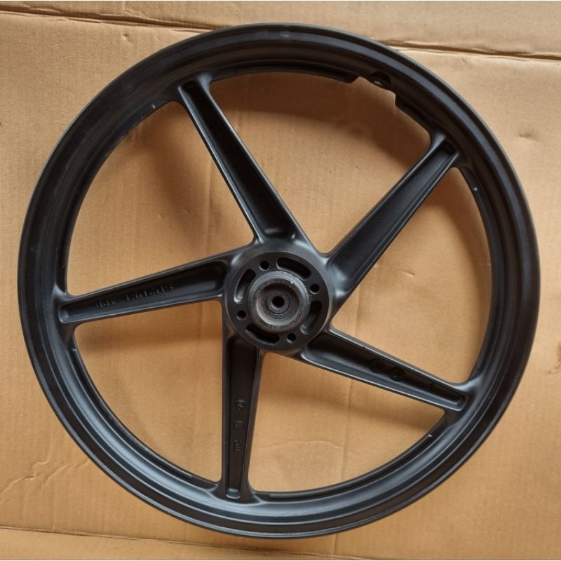 Pelek Depan Suzuki Smash PnP ( Satria 2 tak,shogun) Ring 17(Enkei) - Original Copotan