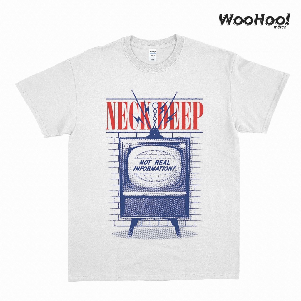 Original KAOS BAND NECK DEEP - NOT REAL INFORMATION Unisex Tee