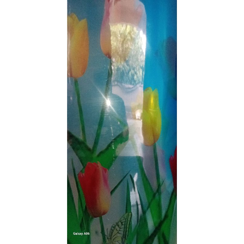 Fiber Penutup Pagar motif Grand tulip