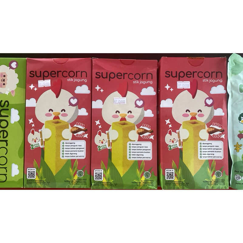 

Supercorn stik jagung cemilan anak