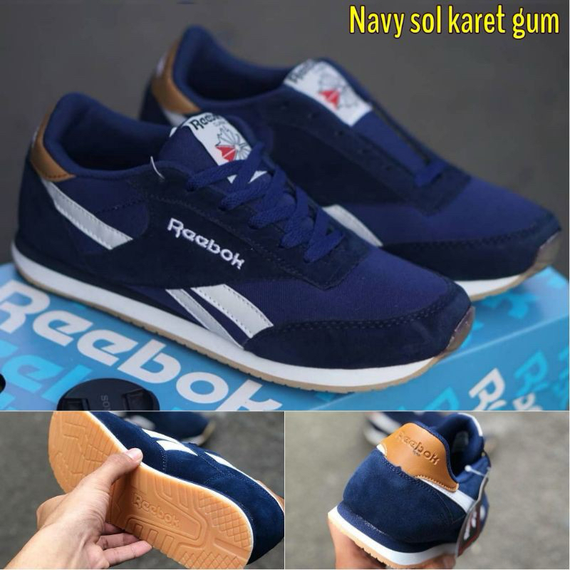 PROMO SEPATU SNEAKERS CASUAL REEBOK CLASSIC PRIA COWOK CASUAL