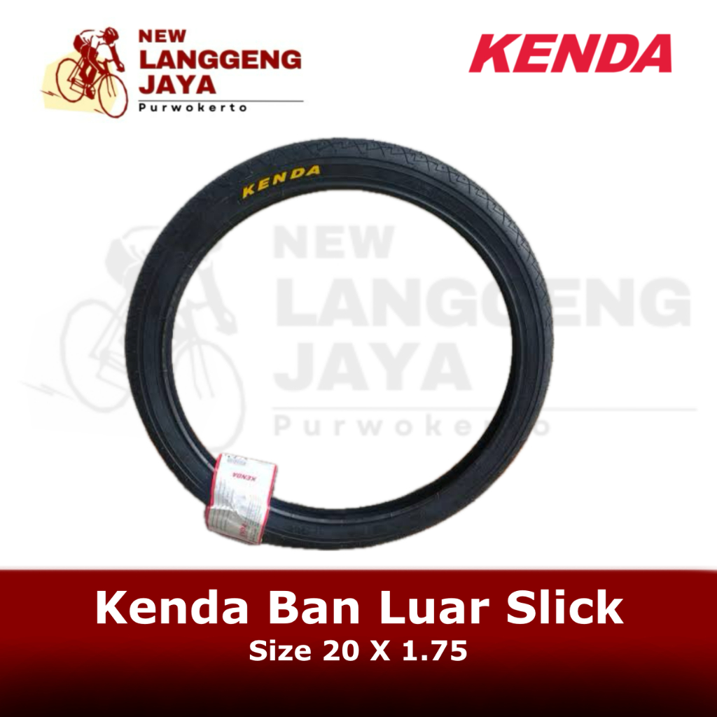 Kenda Ban Luar Slick 20x1.75