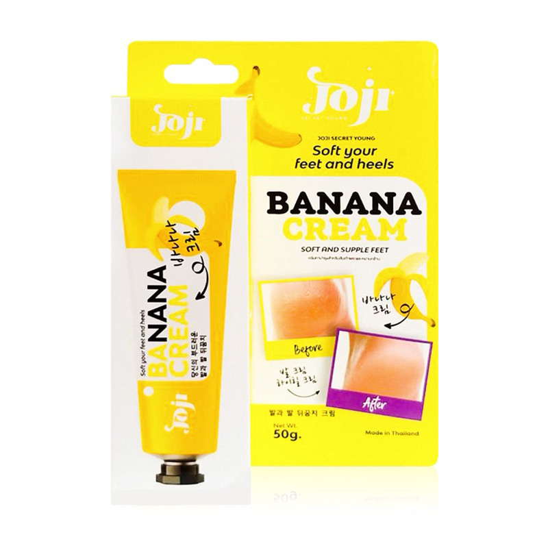 JOJI Secret Young Soft Your Feet And Heels Banana Cream 50g/Krim kaki