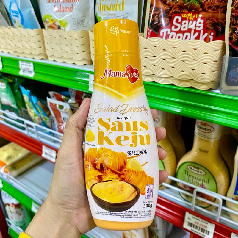 

Mamasuka Salad Dressing Saus Keju 300gr