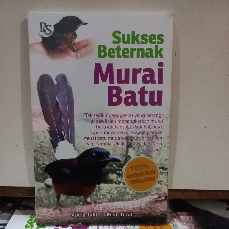 Buku Peternakan - Sukses Beternak Murai Batu