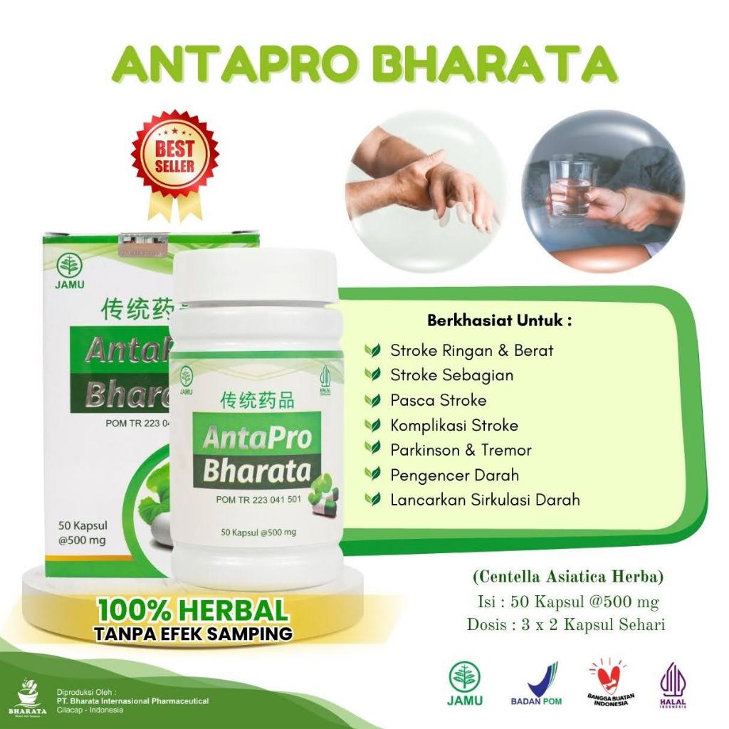 Antapro Bharata Produk Original | Obat Stroke Obat Kolesterol 100% Original Herbal Asli Indonesia