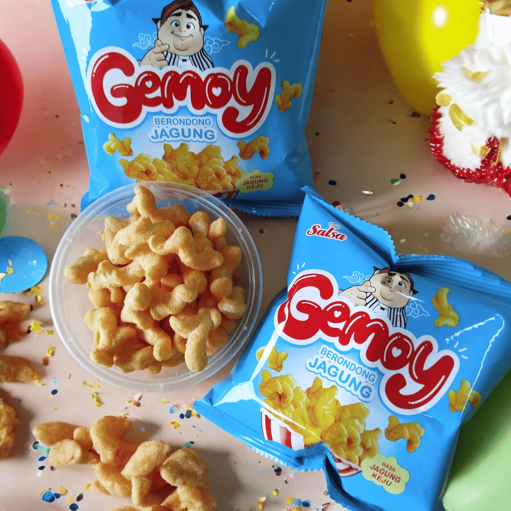 

Snack 5 Gemoy Berondong Jagung + 5 Klepon Salsa Biskuit
