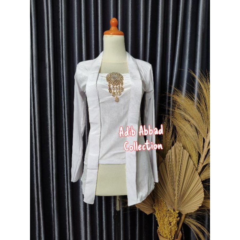 KEBAYA BLUDRU KUTHU BARU PUTIH