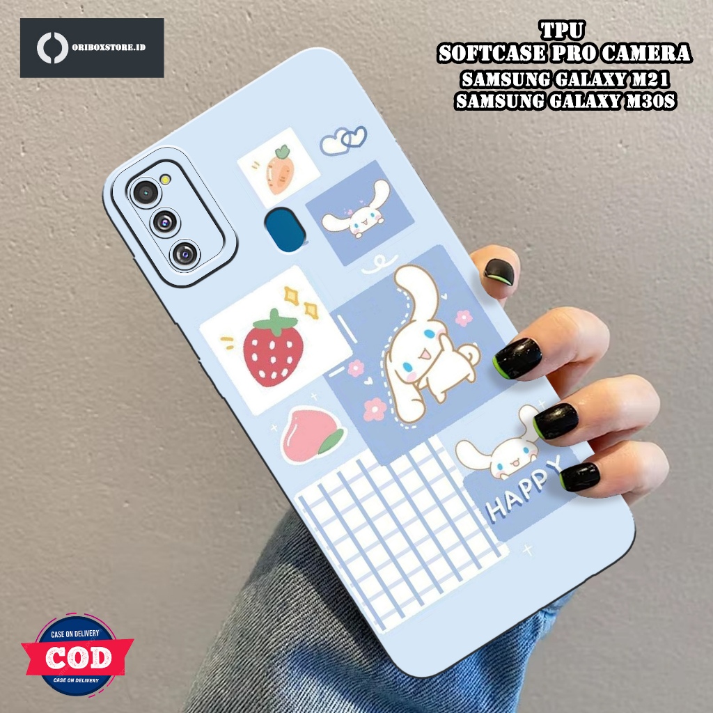 Case SAMSUNG GALAXY M21 / M30S Terbaru - Motif CINNAMOROLL - Kesing - Softcase SAMSUNG M30S / M21 - 