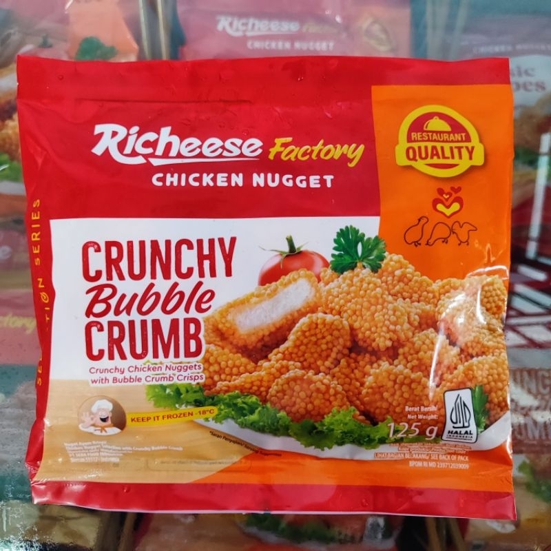 

Richeese Factory Chicken Nugget Crunchy 125g