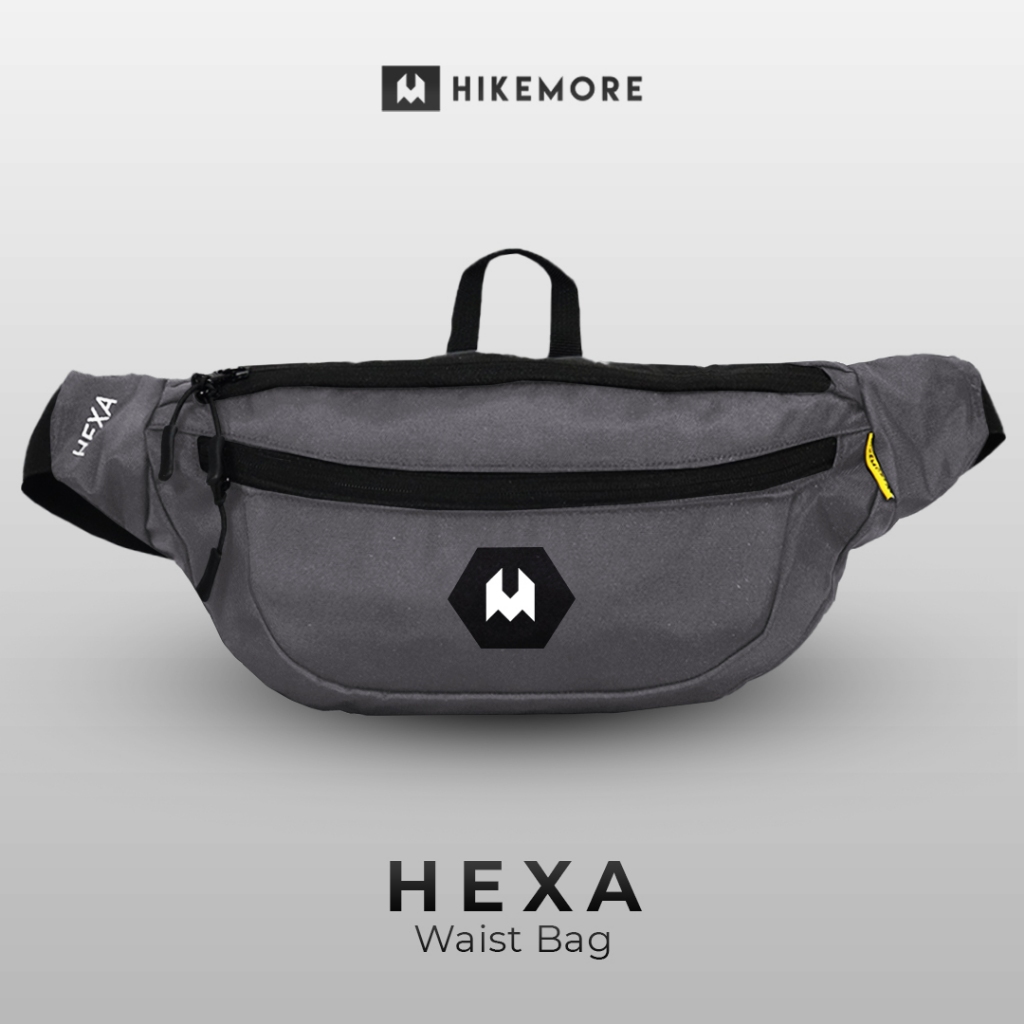 Hikemore Waist Bag Tas Selempang Pinggang Pria  Hexa Terbaru
