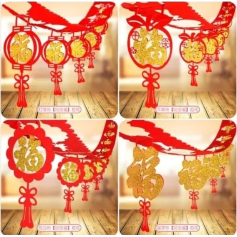 NEW GARLAND IMLEK BLUDRU KAIN FLANEL SINCA BANNER GANTUNG 2025
