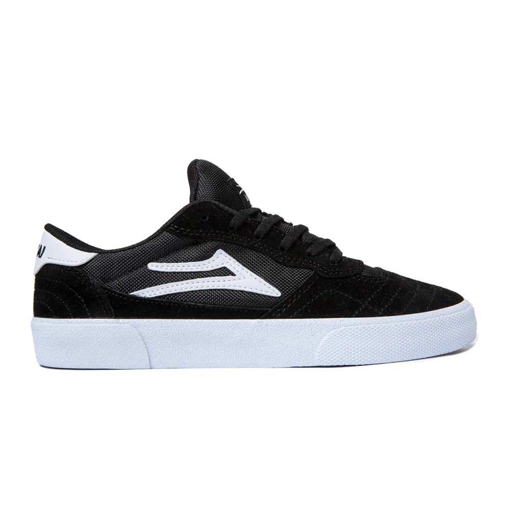 LAKAI CAMBRIDGE BLACK/WHITE SUEDE