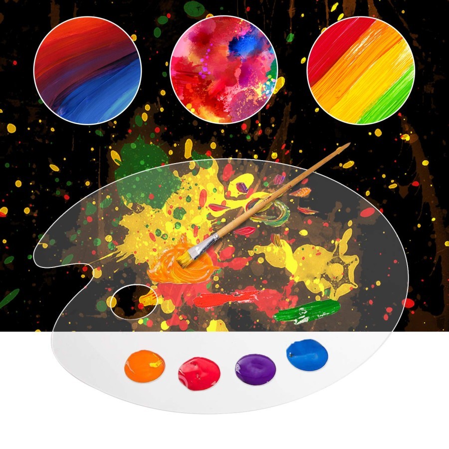 

RK Palet Melukis Acrylic Transparan No. 3 / Transparant Palette ATK88